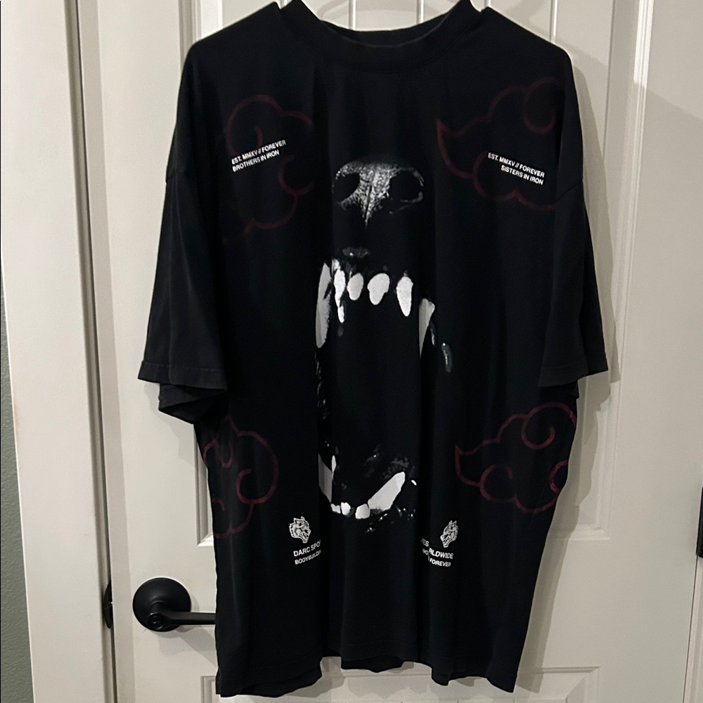 Black Men's darc sport xl over sized Short-Sleeve Graphic Tee